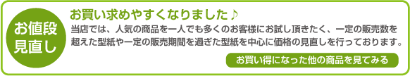 価格見直し