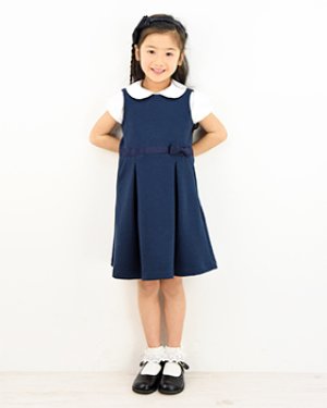 画像2: ハイウエストワンピ