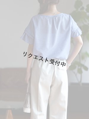 画像3: ▲フリルスリーブブラウス