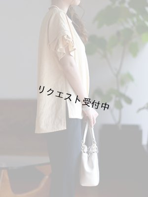 画像9: ▲フリルスリーブブラウス