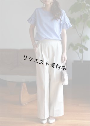 画像4: ▲フリルスリーブブラウス
