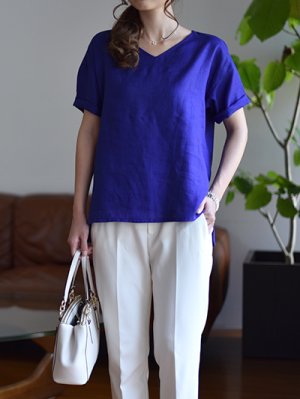 画像7: ドロップショルダーTブラウス