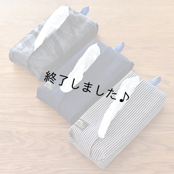 ボックスティッシュカバー（無料型紙） - パターンレーベル