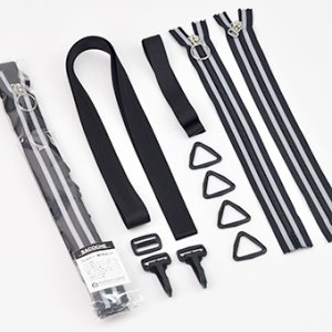 画像5: サコッシュファスナー/肩ひもセット