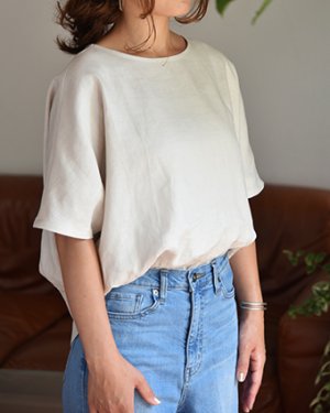 画像4: 布帛Tシャツ（無料型紙）