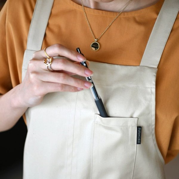 BEAMS BOY × PORTER タンカー ワークエプロン エプロン レディース X型 ワークエプロン 作業用 キャンバス カフェ