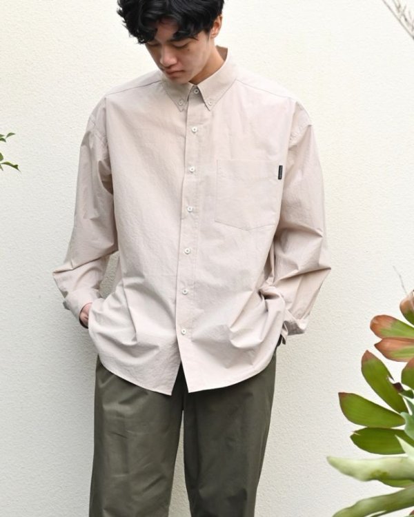 ドロップショルダーシャツの型紙 パターンレーベルの型紙