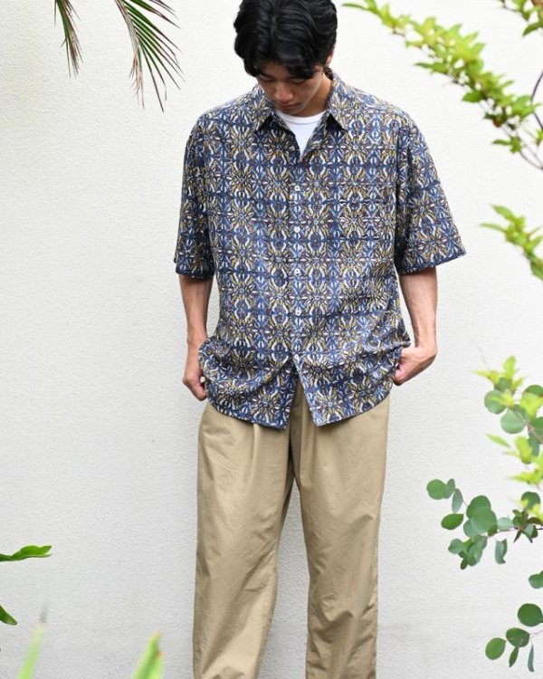 ドロップショルダーシャツの型紙 パターンレーベルの型紙