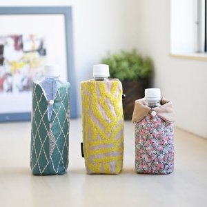 画像8: サイズを選ばないペットボトルカバー（無料型紙）