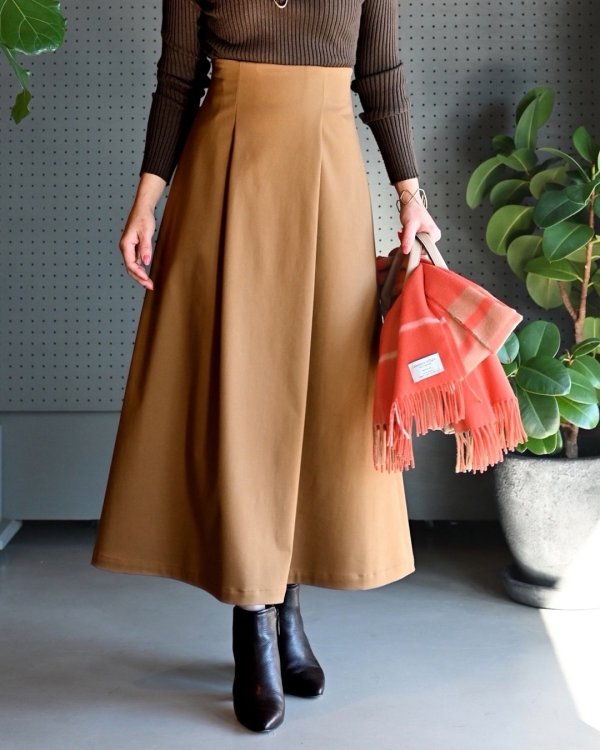 ハイウエストマキシスカート