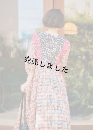 画像7: 【コラボキット】パネル切り替えワンピース布地キット