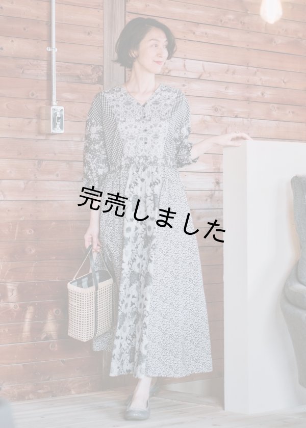 𝗺𝗮𝗶𝗮𝗻𝗱𝗼コラボ】パネル切り替えワンピース布地キット