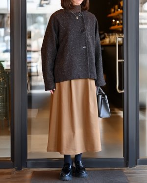 画像8: ノーカラーショートコート