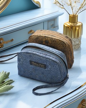 画像2: ★V&Aストラップポーチ布地キット