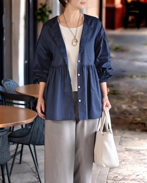 画像6: ★2WAY切替ブラウス布地キット