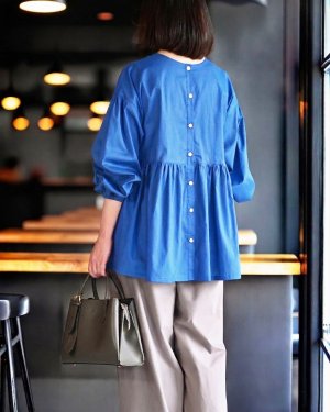 画像5: ★2WAY切替ブラウス布地キット