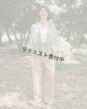 画像9: 【コラボキット】2ネックカシュクールカーデ布地キット