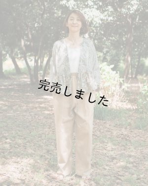 画像9: 【コラボキット】2ネックカシュクールカーデ布地キット