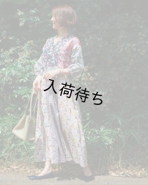 画像2: 【コラボキット第3弾】パネル切り替えワンピース布地キット