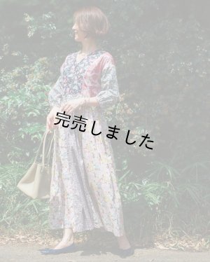 画像2: 【コラボキット第3弾】パネル切り替えワンピース布地キット