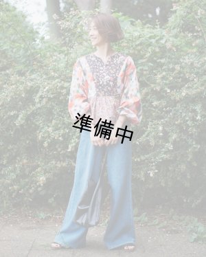 画像1: 【コラボキット第3弾】2ネックカシュクールカーデ布地キット