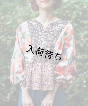 画像3: 【コラボキット第3弾】2ネックカシュクールカーデ布地キット