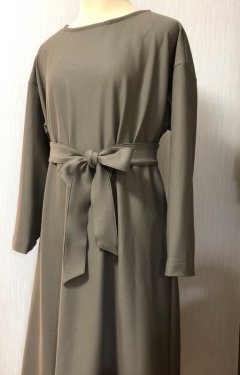 Aラインワンピース パターンレーベル