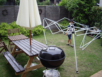 大雨です