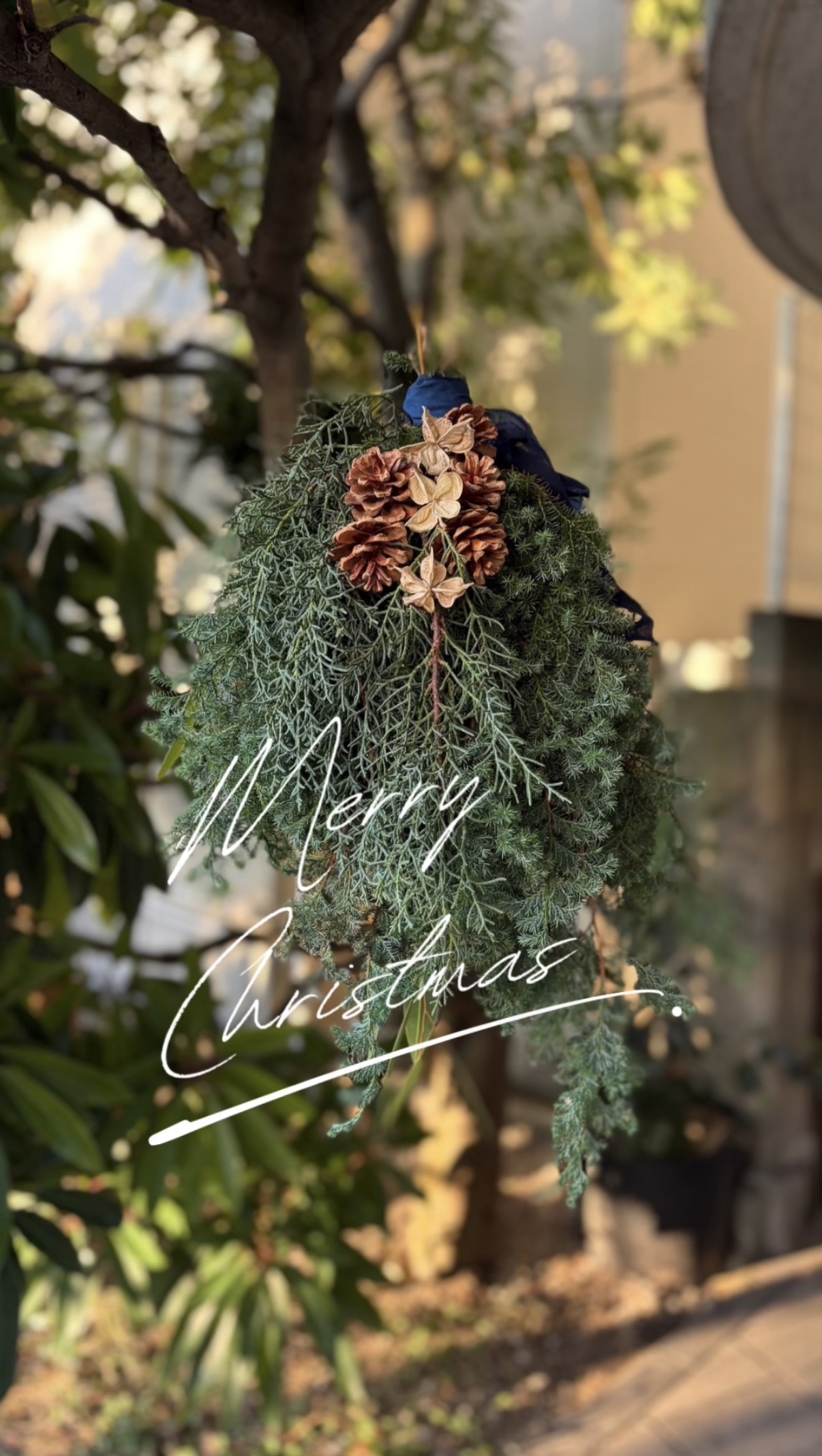 手作りスワッグ