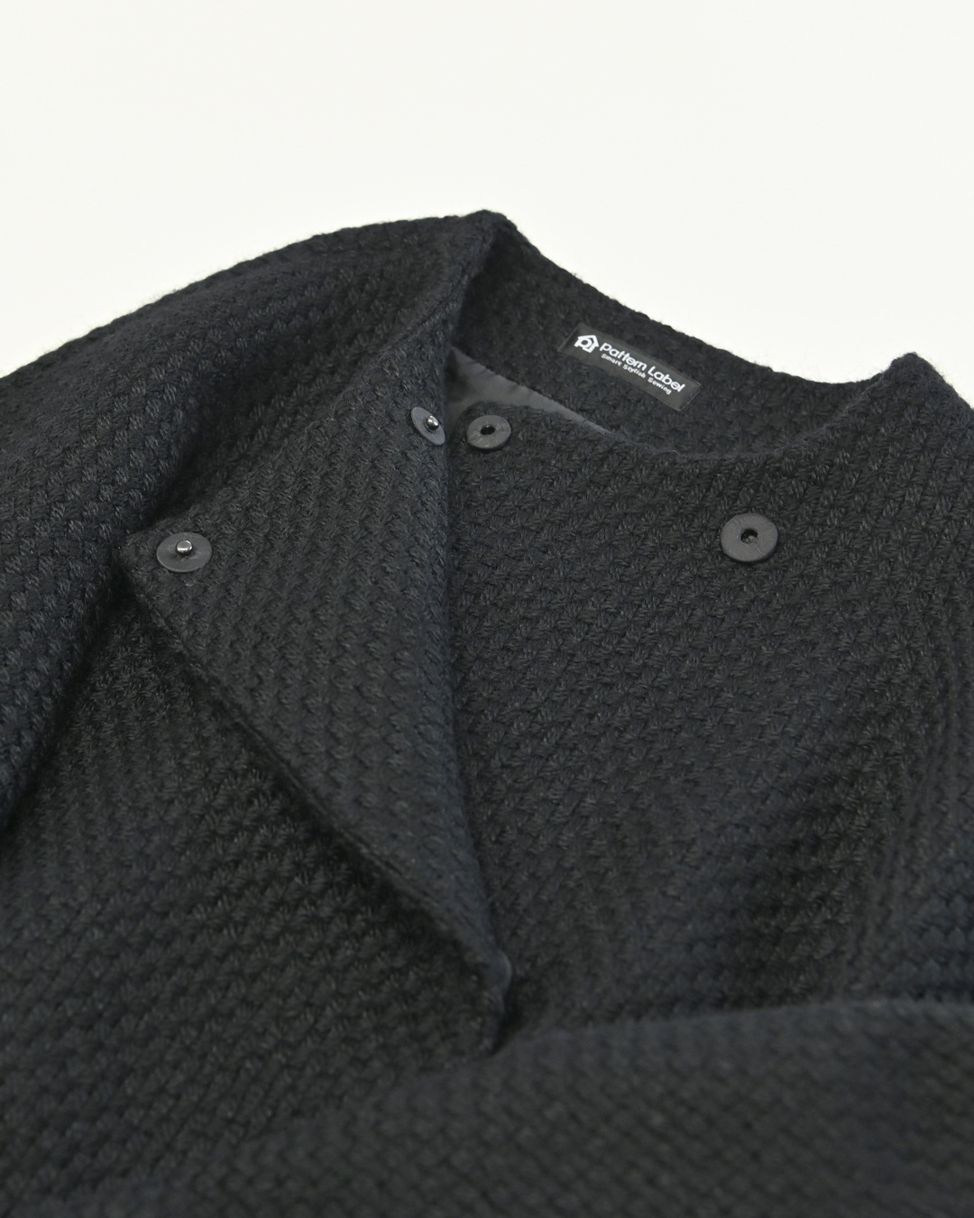 型紙,作り方,ミシン,裁縫,職業用ミシン,パターン,手芸,洋裁,ソーイング,レディース,ノーカラーショートコント,手作り,コート,