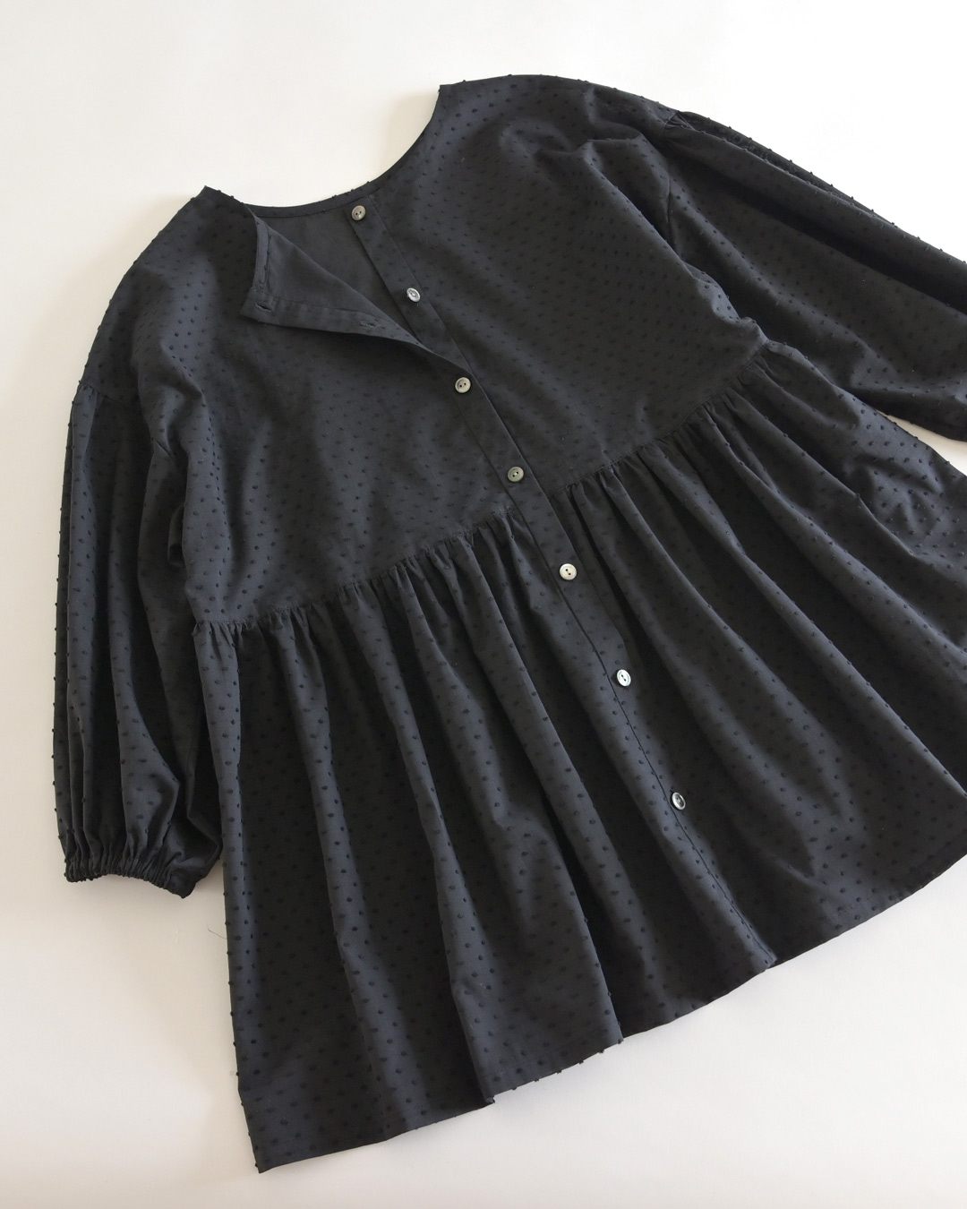 型紙,作り方,ミシン,裁縫,職業用ミシン,パターン,手芸,洋裁,ソーイング,レディース,2WAY切替ブラウス,手作り,ブラウス,